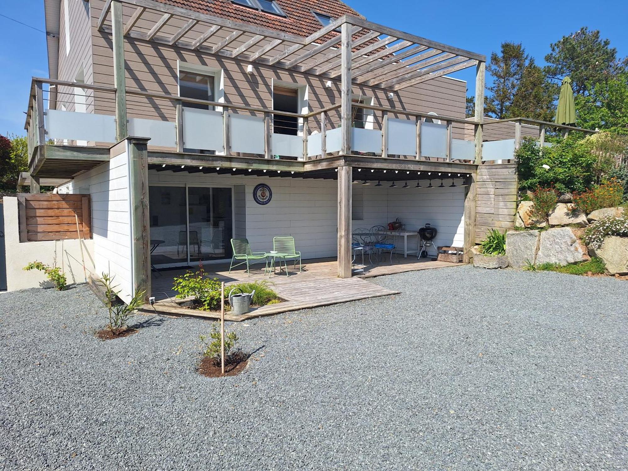 Appartement Moderne Avec Terrasse - Proche Mer Agon-Coutainville Exterior photo